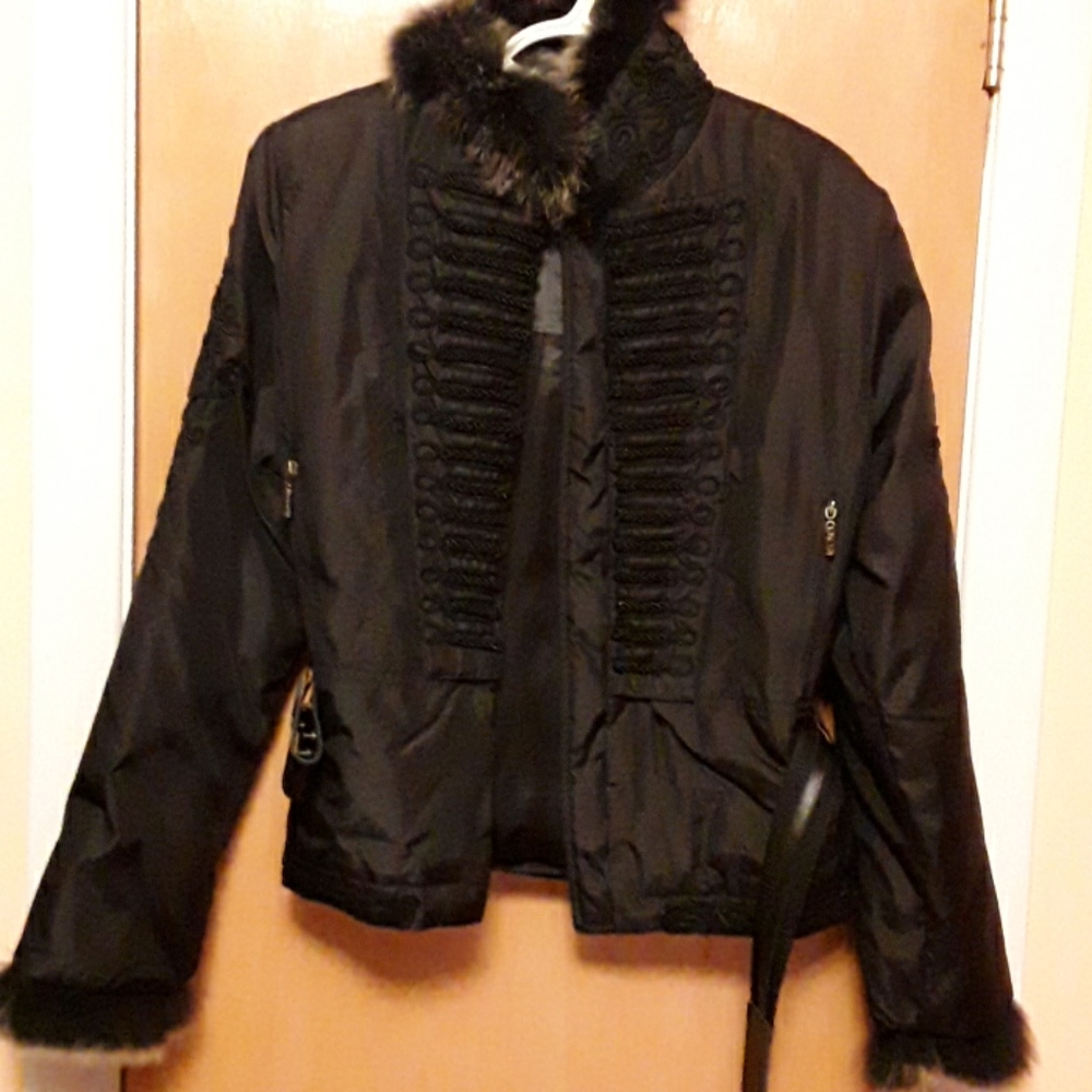 Ebene by Patrick ursuline black short jacket